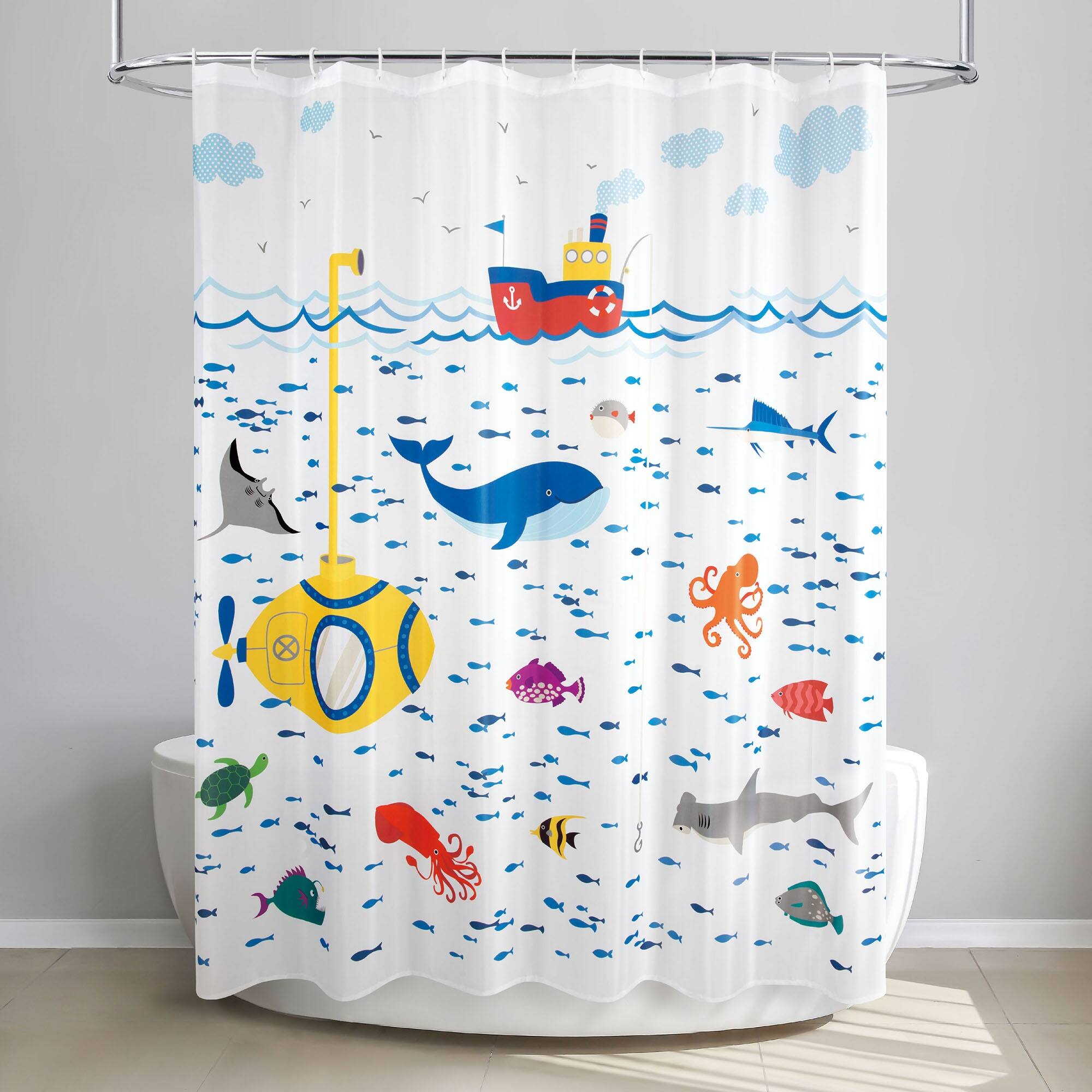 Submarine Shower Curtain On Sale Bed Bath & Beyond 36593813