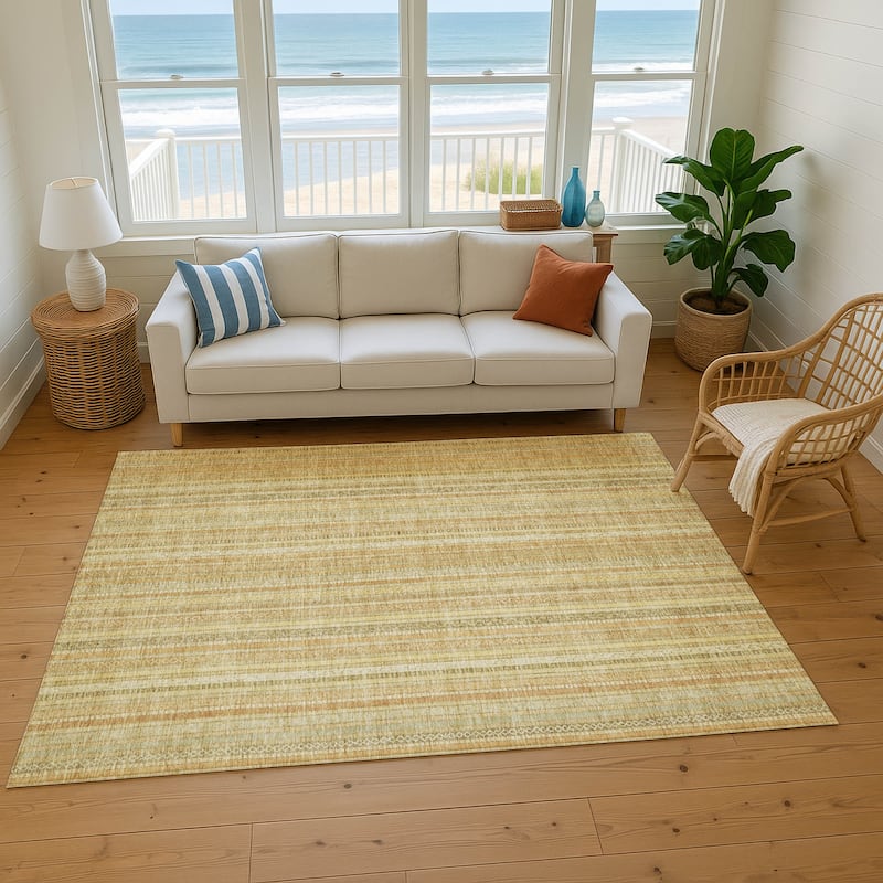Premium Washable Super Soft Striped Mayfield Rug