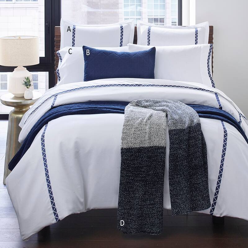 Marshall Sham, New Indigo, Standard - Euro Sham - Indigo
