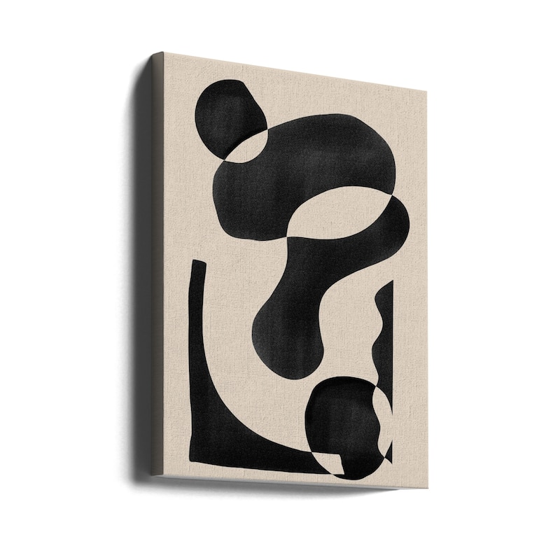 "Patterned Abstract" Wrapped Canvas Wall Art