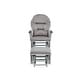 preview thumbnail 13 of 15, Glider and Ottoman with Wood Frame, Nursery Glider