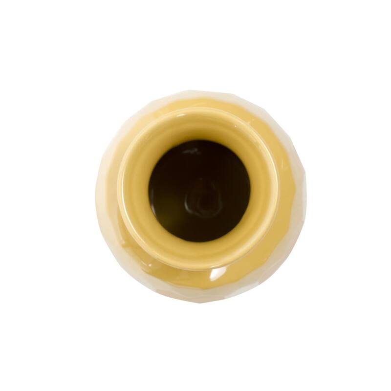 Golden Bee Ceramic Vase