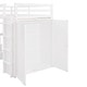 preview thumbnail 34 of 53, Multifunctional Design Loft Bed with Built-in Drawers, Desk and Wardrobe, Efficient space, Twin size