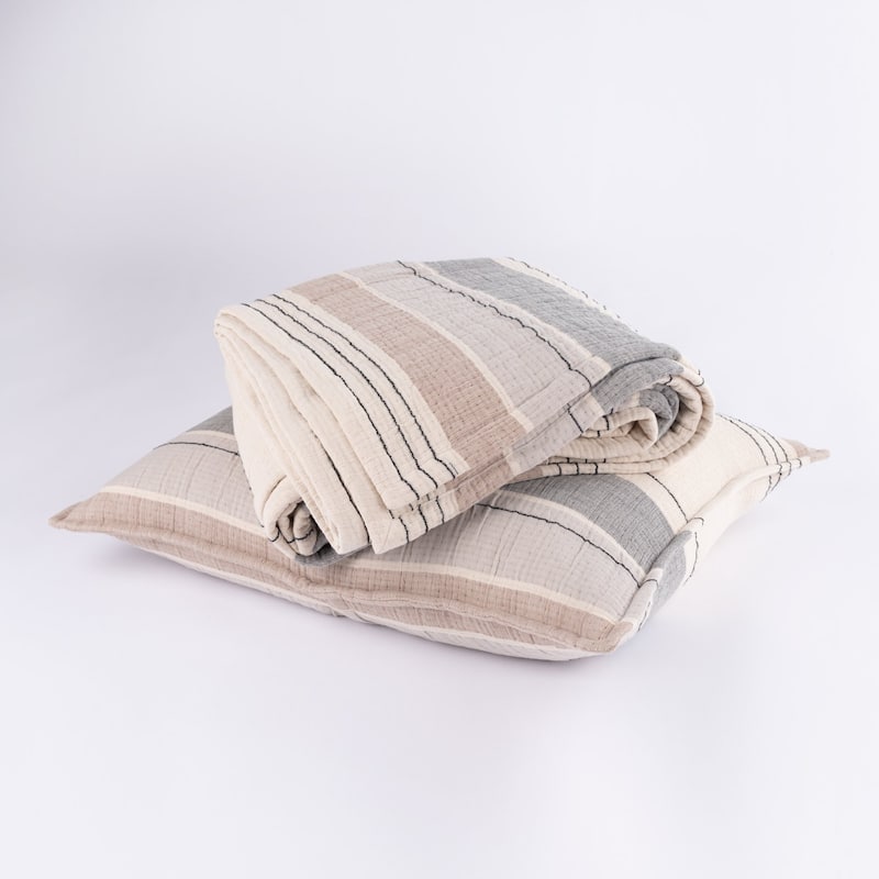 Mayers, Cotton Blend, Ochre, Coverlet