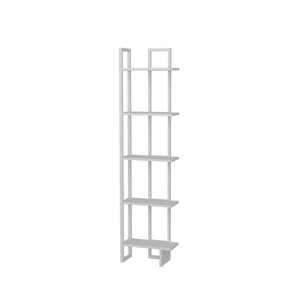 Carbon Loft Ramsower Modern Industrial Bookcase Overstock 30277961