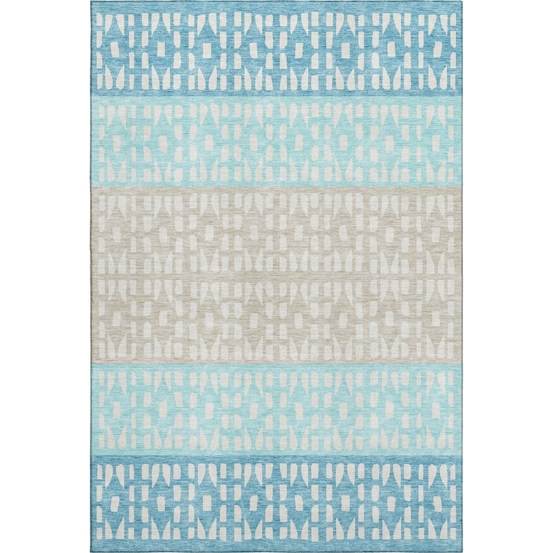 Premium Washable Super Soft Ombre Imprints Mayfield Rug