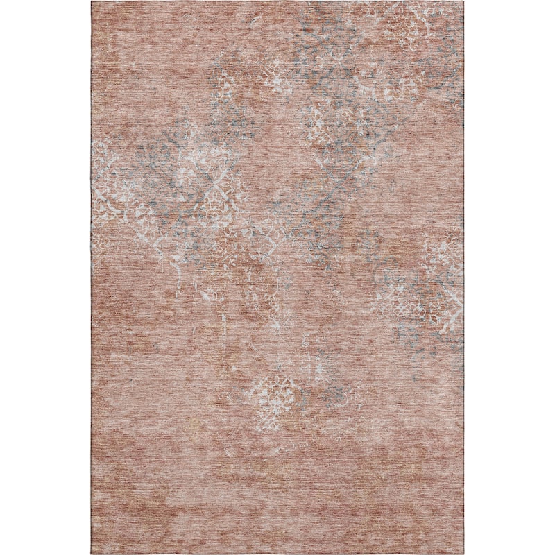 Premium Washable Super Soft Vintage Trellis Mayfield Rug
