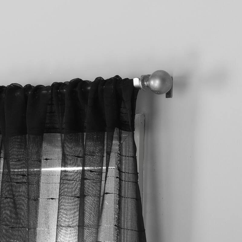 Nanshing Emma Semi-Sheer Rod Pocket Curtain Panel Pair - 50" x 84"