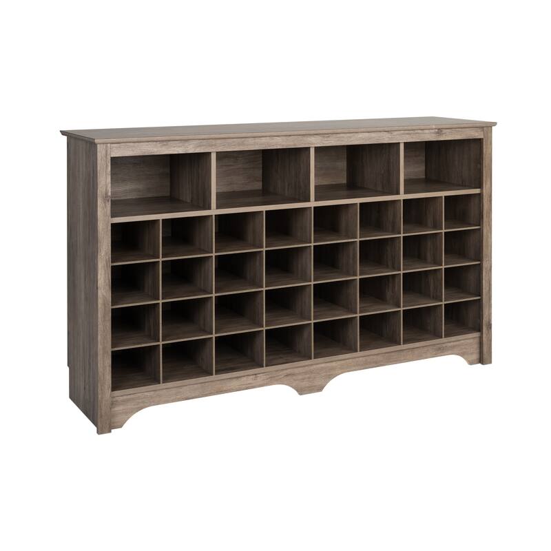Prepac 60" Entryway Shoe Cubby Console