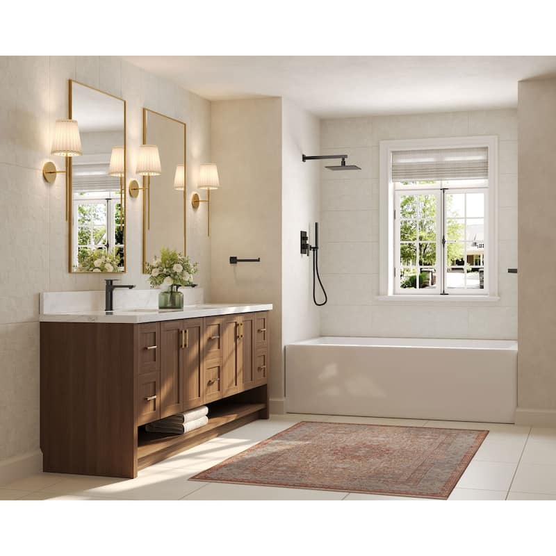 GRANDJOY Modern Single Handle Bathroom Faucet
