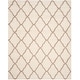 preview thumbnail 42 of 145, SAFAVIEH Hudson Shag Ariola Trellis 2-inch Thick Rug 10' x 14' - Ivory/Beige