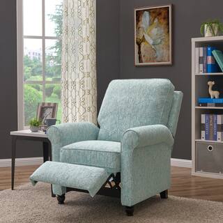 ProLounger Sky Blue Push-back Recliner Chair
