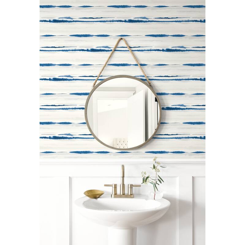 Luxe Haven Horizon Stripe Peel and Stick Wallpaper