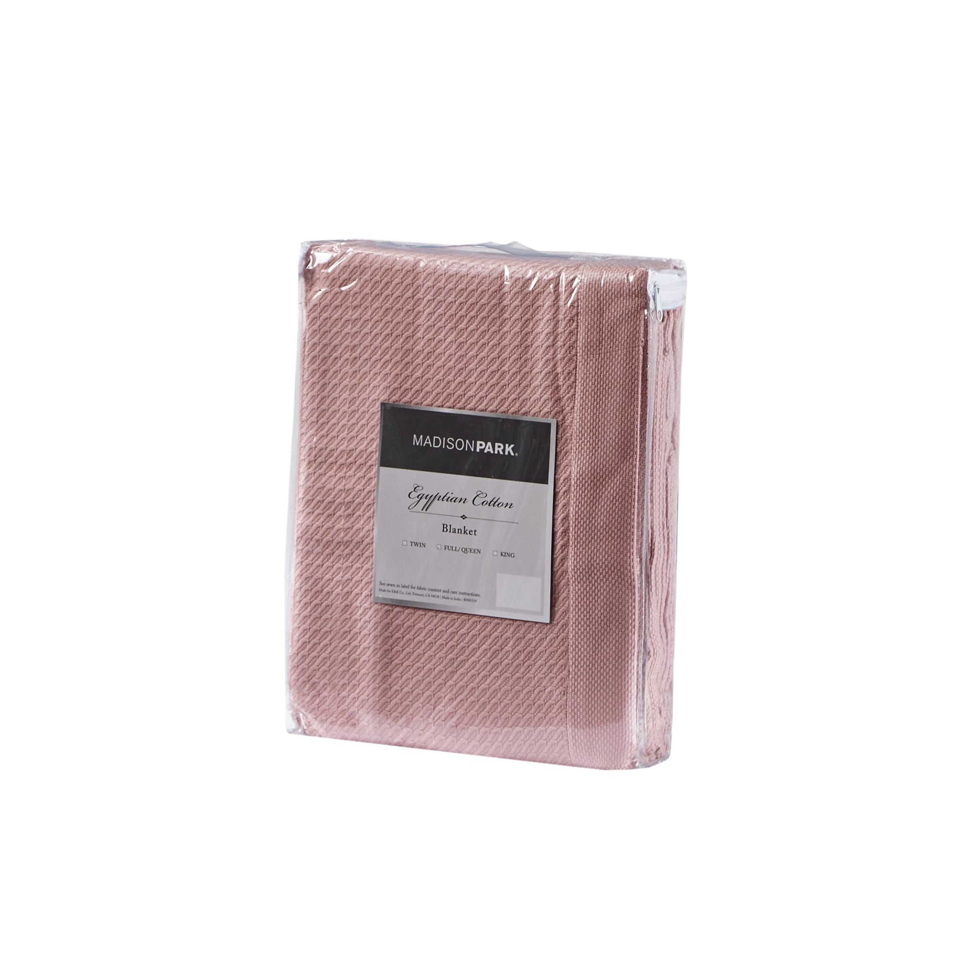 Madison Park Egyptian Cotton Solid Blanket - On Sale - Bed Bath