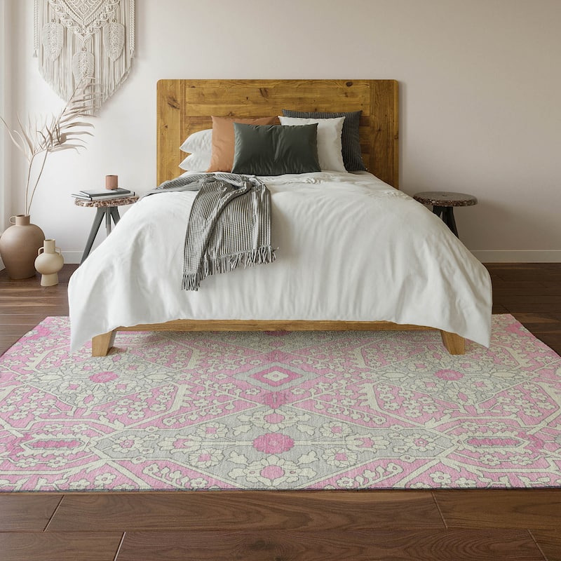 Premium Washable Super Soft Traditional Agra Mayfield Rug