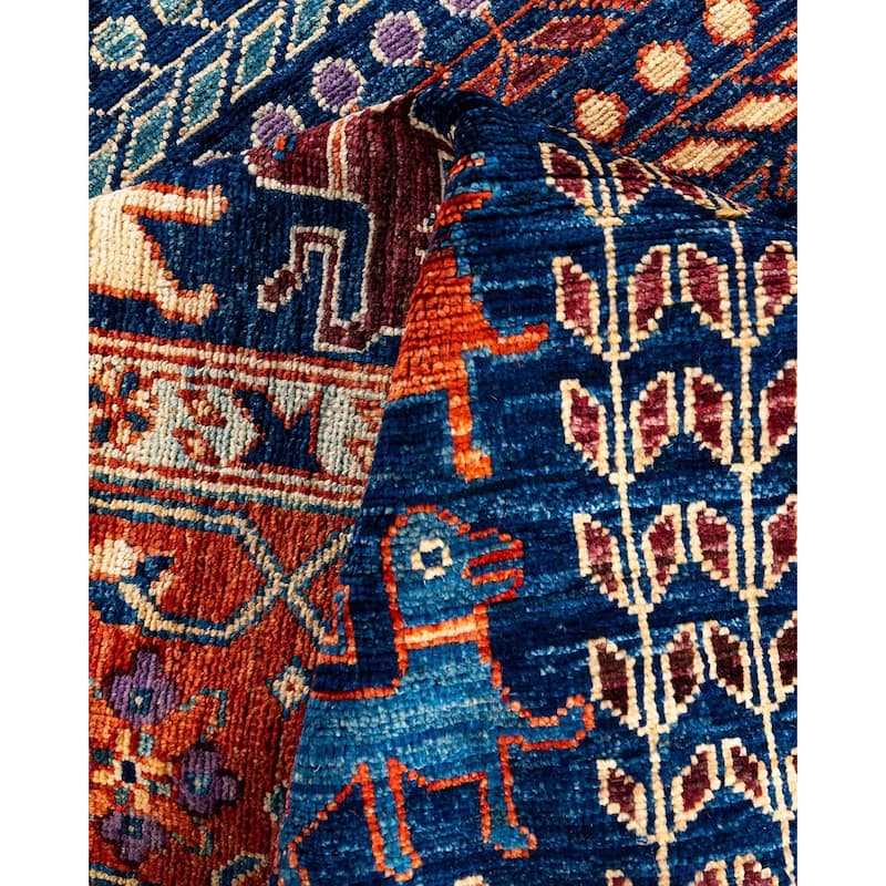 Serapi, One-of-a-Kind Hand-Knotted Area Rug - 5' 10" x 8' 10"