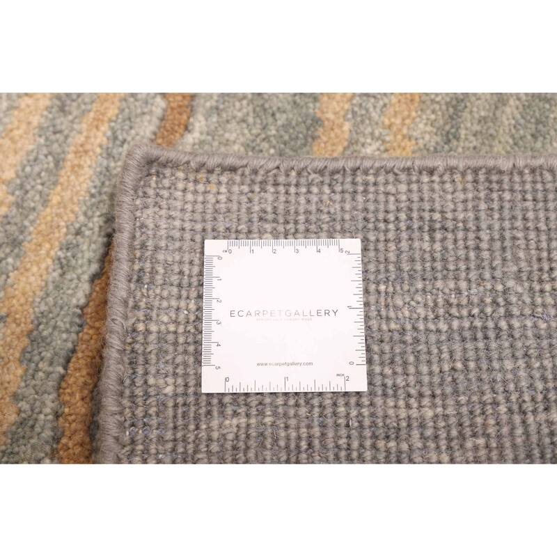 ECARPETGALLERY Hand-knotted Peshawar Ziegler Grey Wool Rug - 5'1 x 7'1