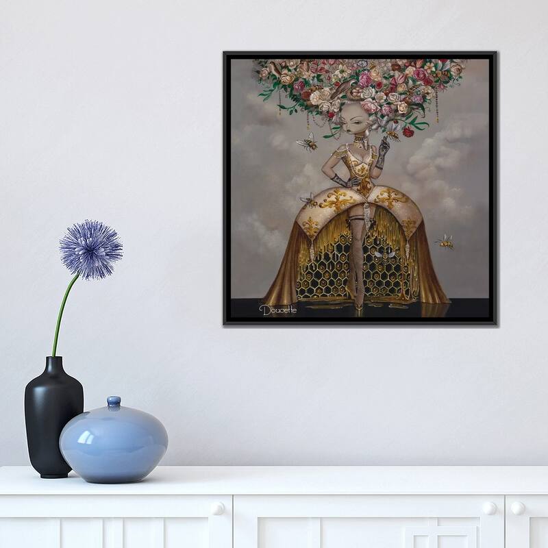iCanvas "A Taste Of Honey" by Bob Doucette Framed Canvas Print