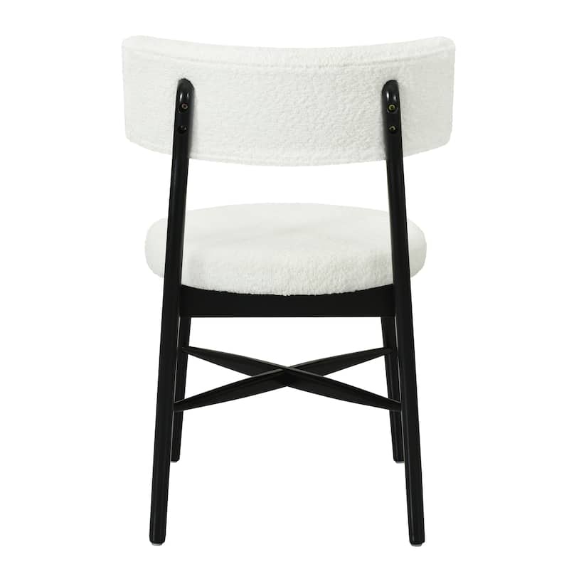 Lumen Dining Chairs Rubberwood (Set of 2 ) by Christopher Knight Home