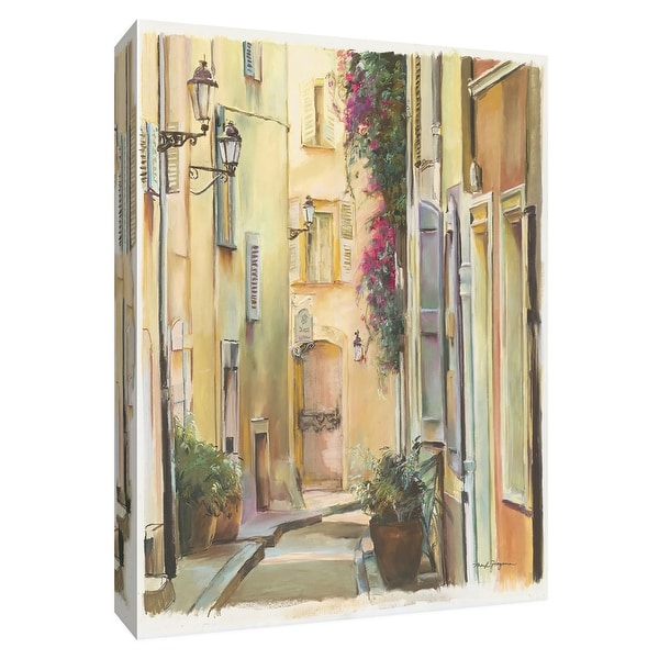 PTM Images 9-154829 PTM Canvas Collection 10" x 8" - "Montmartre I" Giclee Houses Art Print on Canvas
