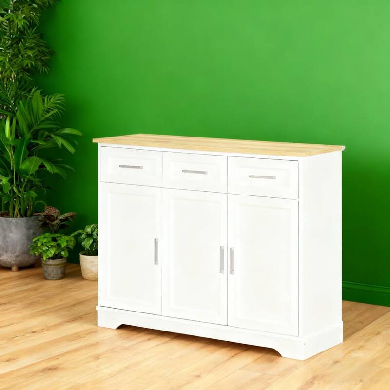 Kitchen Island Dining Room Cabinet Kitchen Sideboard Buffet Cabinet with Storage