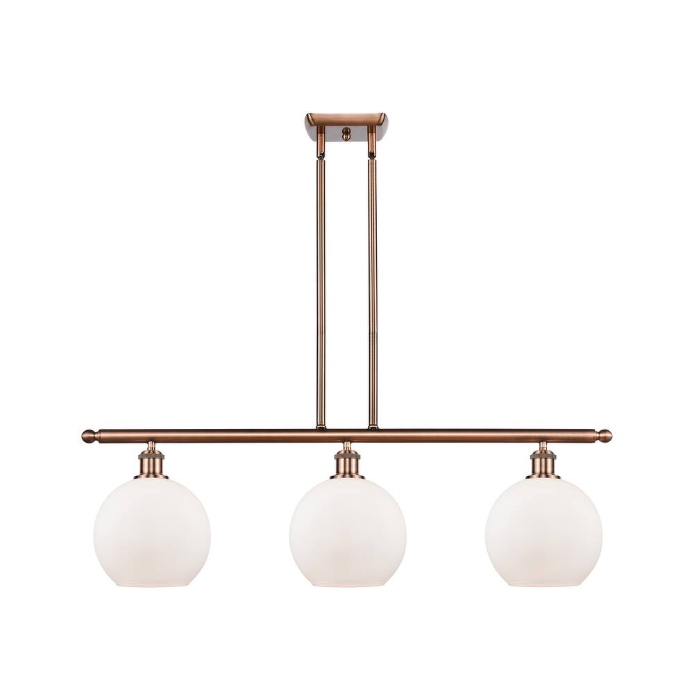 Innovations Lighting Athens 3 Light 36" Island Light - 8" Shade