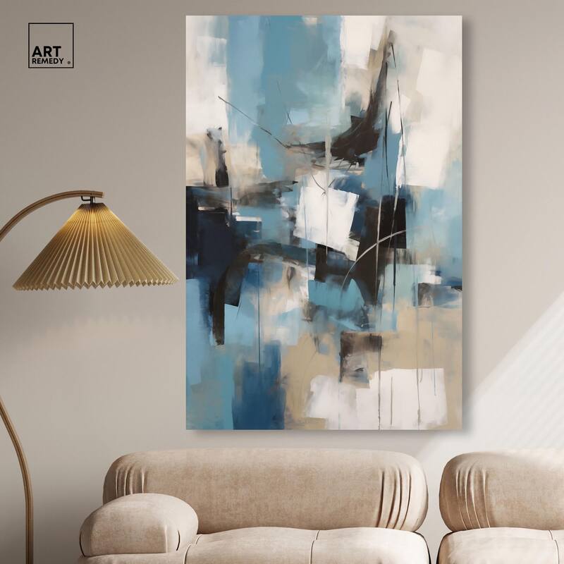 Glimpse of Infinity I Canvas by Art Remedy, Gallery Wrapped