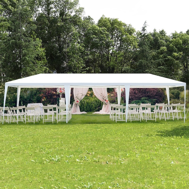 Costway 10'x30' Party Wedding Outdoor Patio Tent Canopy Heavy duty - S