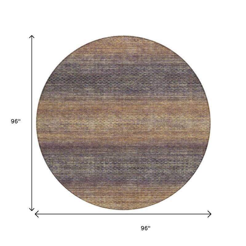 HomeRoots Geometric Transitional Rectangle Outdoor Rug