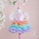 preview thumbnail 2 of 2, Multi-Color Skirt Sequin Top Special Occasion Dress