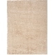 preview thumbnail 30 of 47, Nourison Cozy Shimmer Glam Area Rug 5' 3" x 7' 3" - Beige/Gold - Rectangle