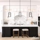 preview thumbnail 3 of 8, Hunter Dukestown 1-Light Mini Pendant - Kitchen Island, Dining Room - Industrial, Contemporary, Transitional
