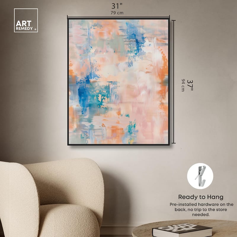 Kaleido Vortex I Canvas by Art Remedy