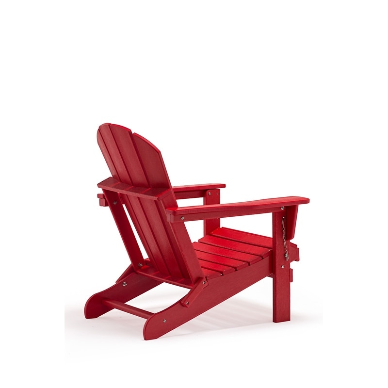 Benefiel plastic folding adirondack chair sale