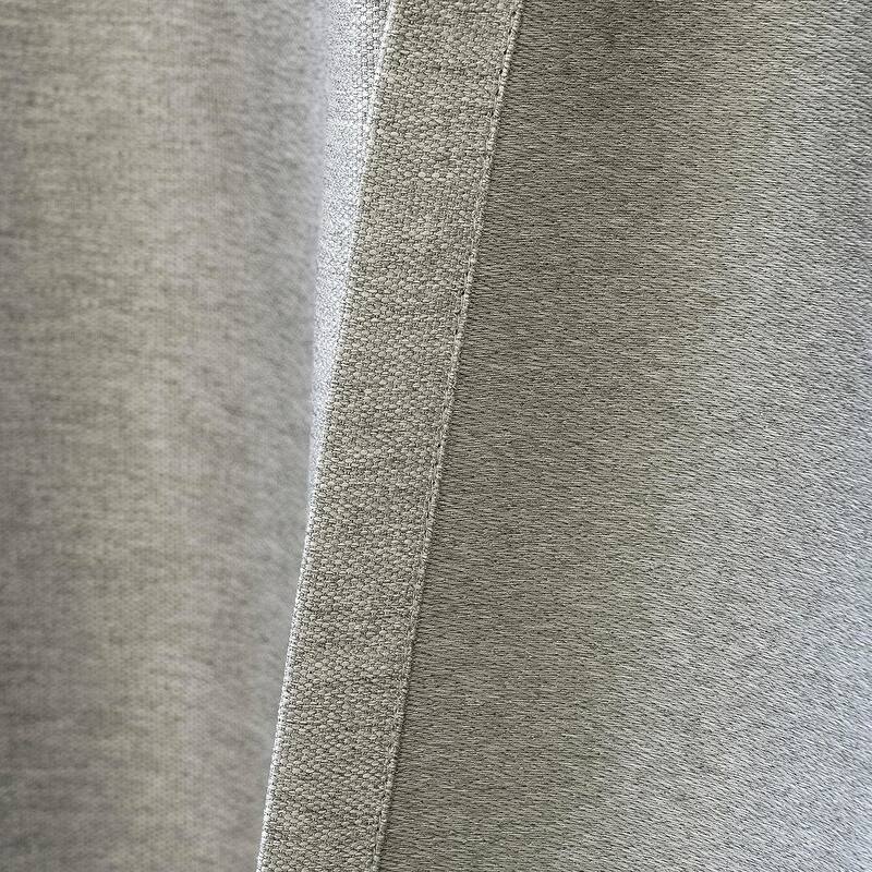 DriftAway Faux Linen Textured Solid Color Blackout Tie Up Curtain for Kitchen Adjustable Balloon Rod Pocket Window Curtains