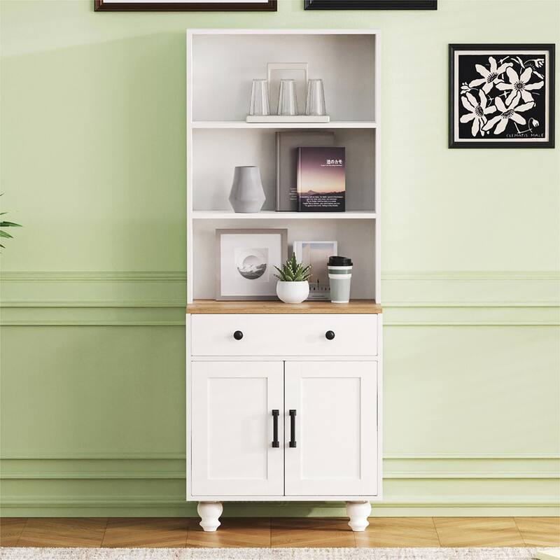 5 Tier Storage Cabinet with Adjustable Shelves