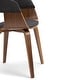 preview thumbnail 3 of 36, WYNDENHALL Calinda Mid Century Modern Bentwood Dining Chair - 20.5"w x 21.7"d x 30.9"h