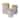 Certified International Madison 3pc Canister Set - 6.25"W x 6.25"D x 8.25"H