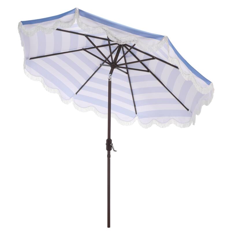 SAFAVIEH Outdoor Living Lucerna 9ft Crank Umbrella
