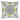 Laural Home Blue Sunrise Medallion Burst Outdoor Decorative Pillow