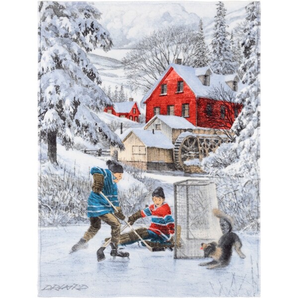 Throw Christmas Winter Fun. Opens flyout.