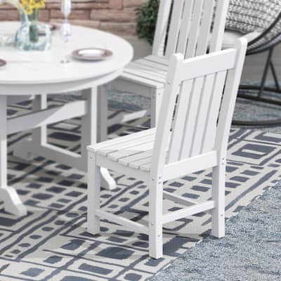 Polytrends Laguna Hdpe All Weather Outdoor Patio Dining Chair