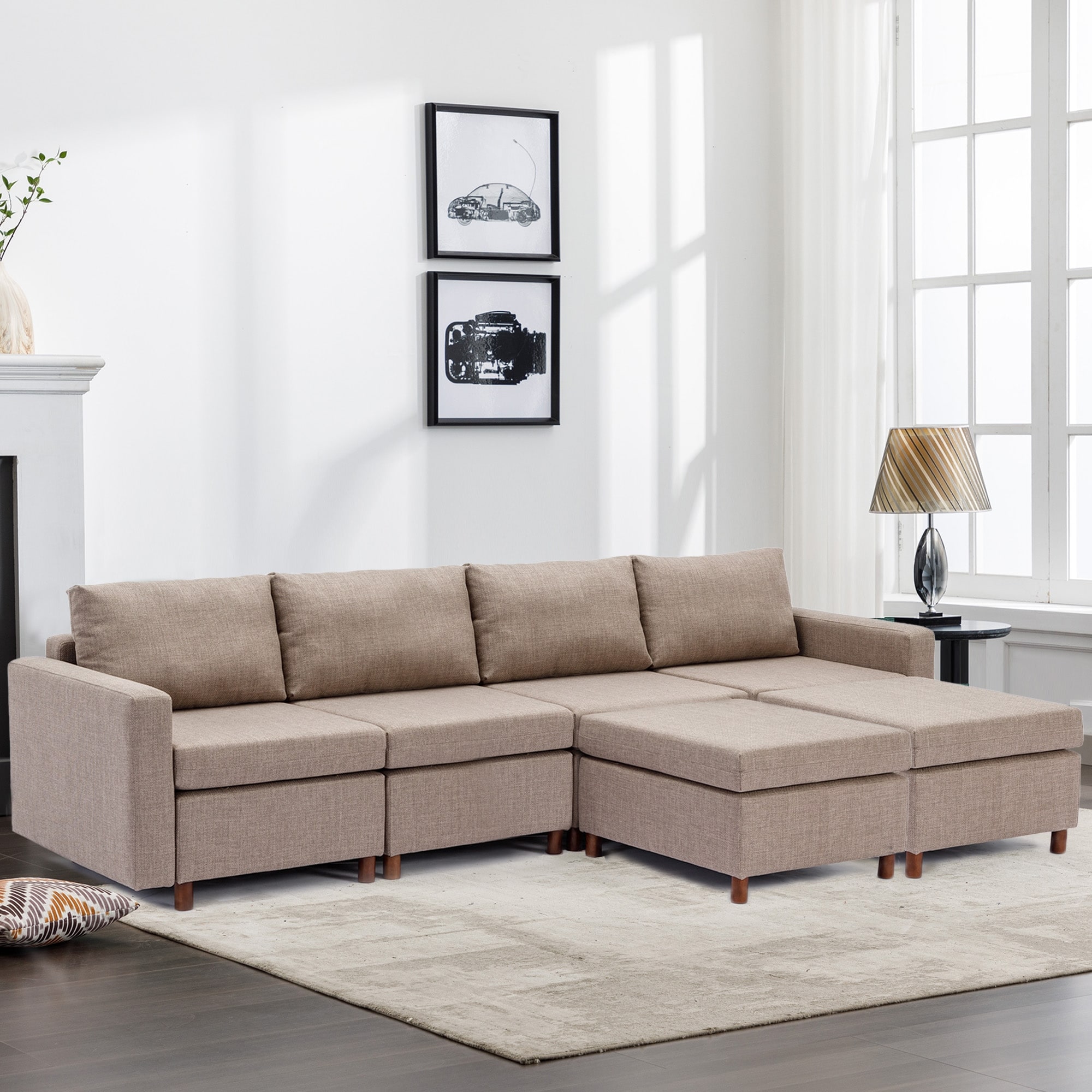 Couch without on sale removable cushions