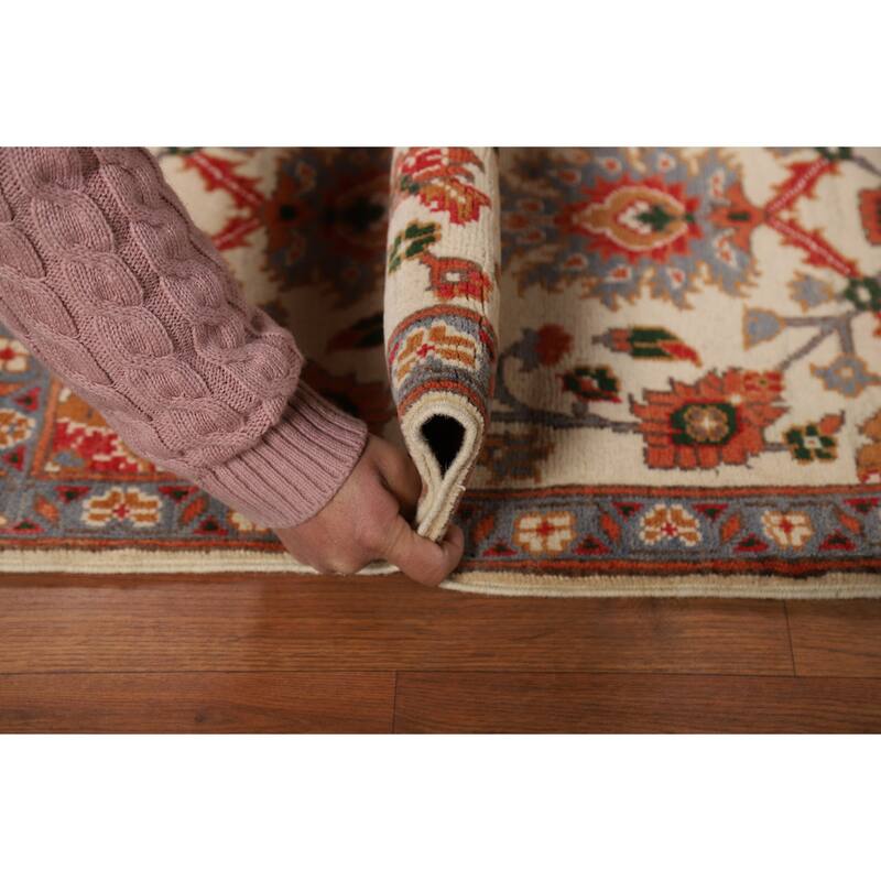 All-Over Floral Kazak Oriental Foyer Rug Handmade Wool Carpet - 2'0" x 3'0"