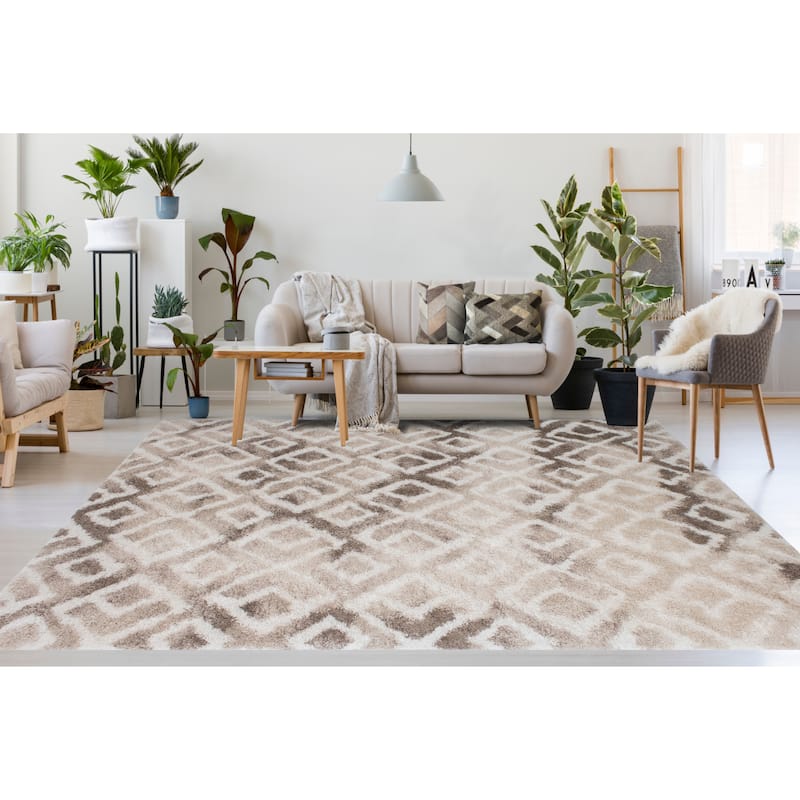 Noori Rug Lux Lauren Moroccan 2-inch Shag Rug