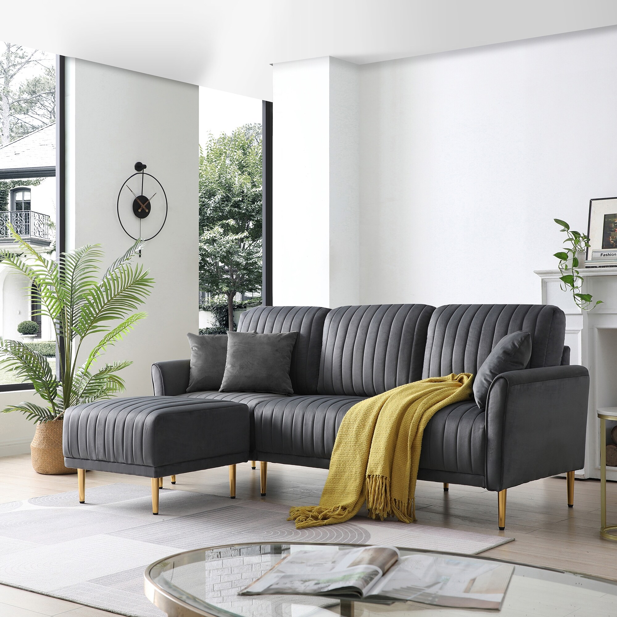 Luxury chaise online lounge sofa