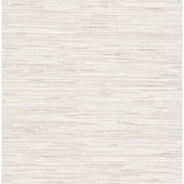 slide 2 of 10, NuWallpaper Cream Faux Grassweave Peel & Stick Wallpaper - 216in x 20.5in x 0.025in