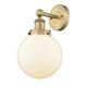 Option Brushed Brass / Matte White