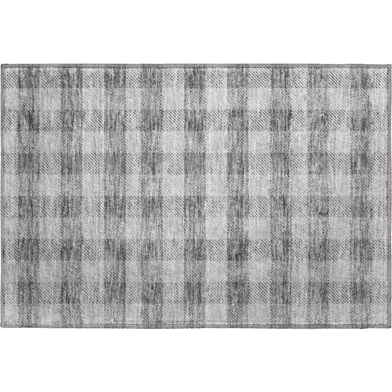 Premium Washable Super Soft Plaid Mayfield Rug