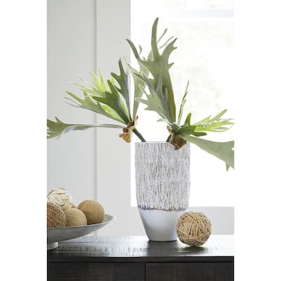 Signature Design by Ashley Hannalee Antique White Vase
